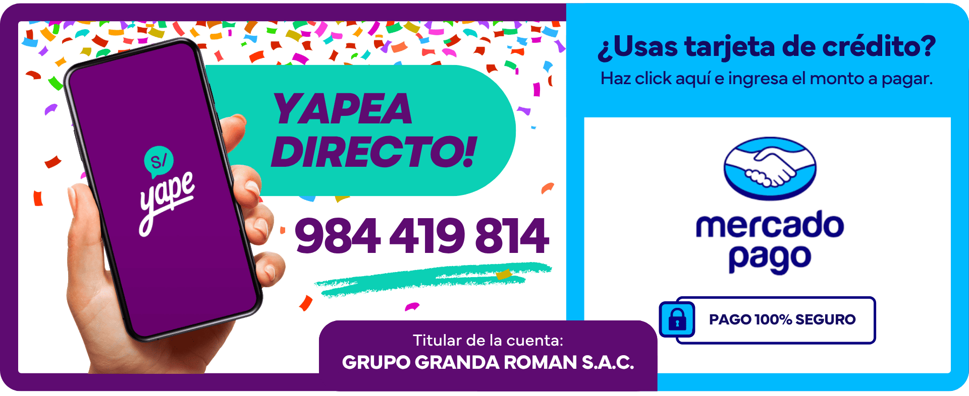Métodos de Pago Abogavis